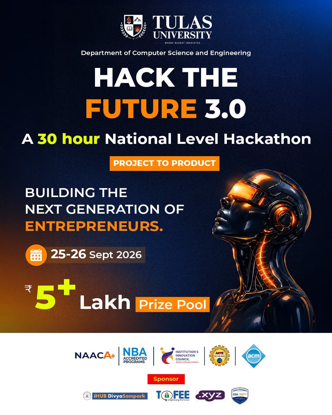 30 Hour National Level Hackathon