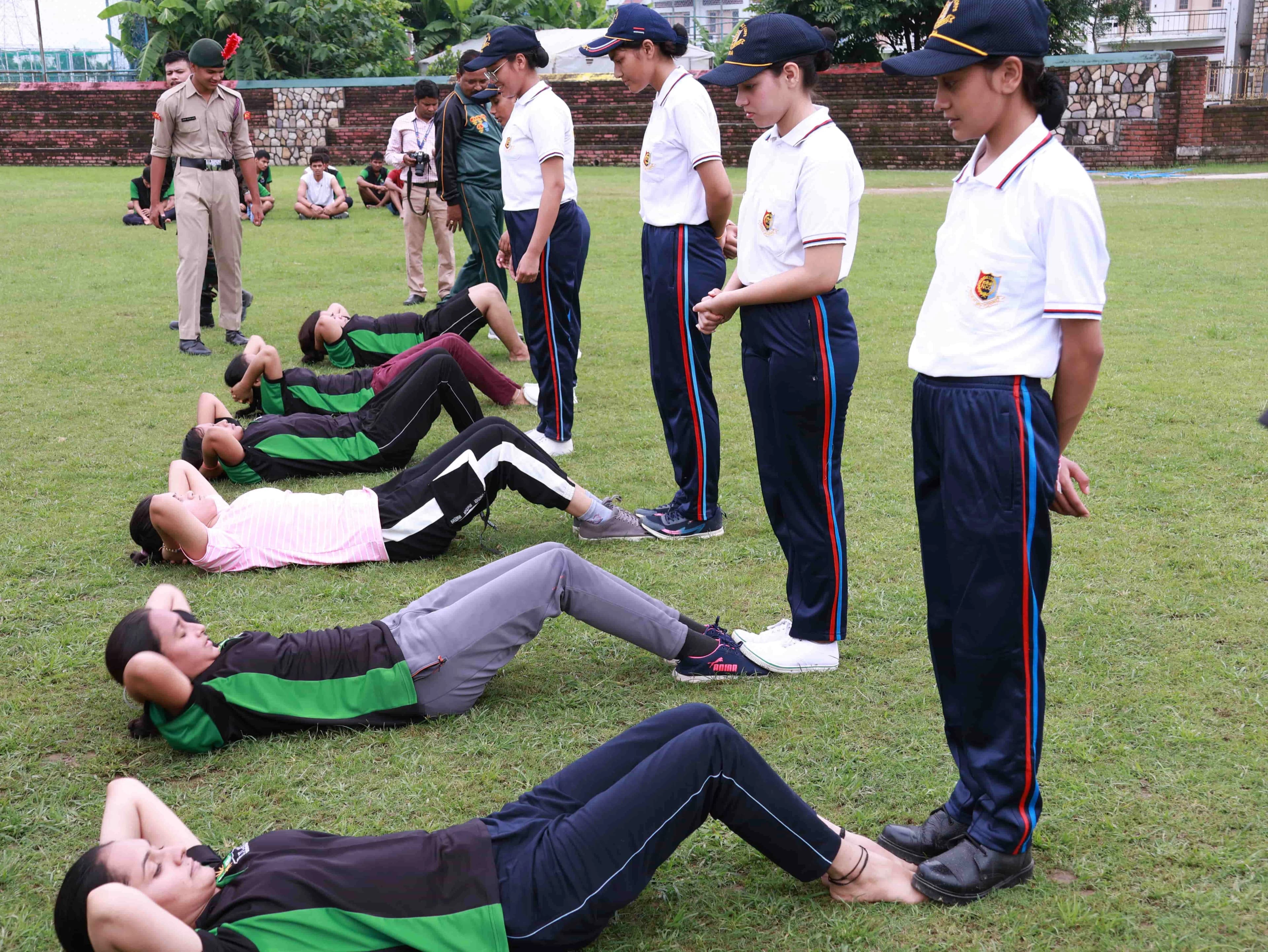 Partner Sit-up Training