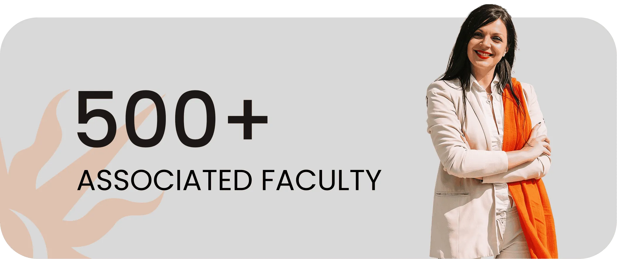 500+ Associated Faculty
