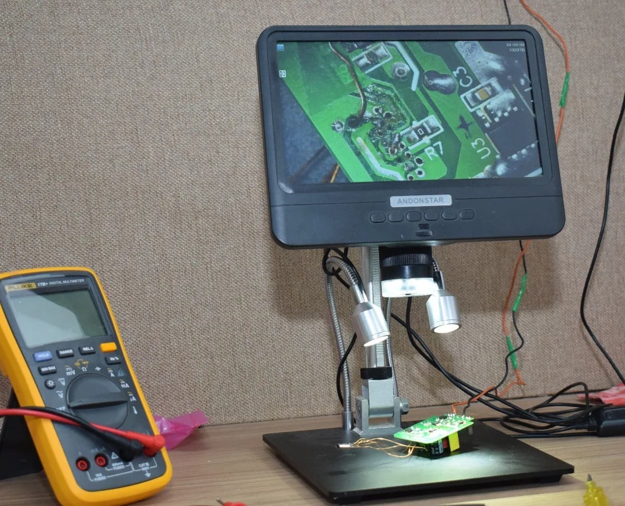 ANDONSTAR Digital Microscope / Digital Magnifying Inspection System