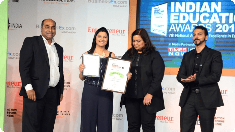 Institute with best placements by Indian Education Awards