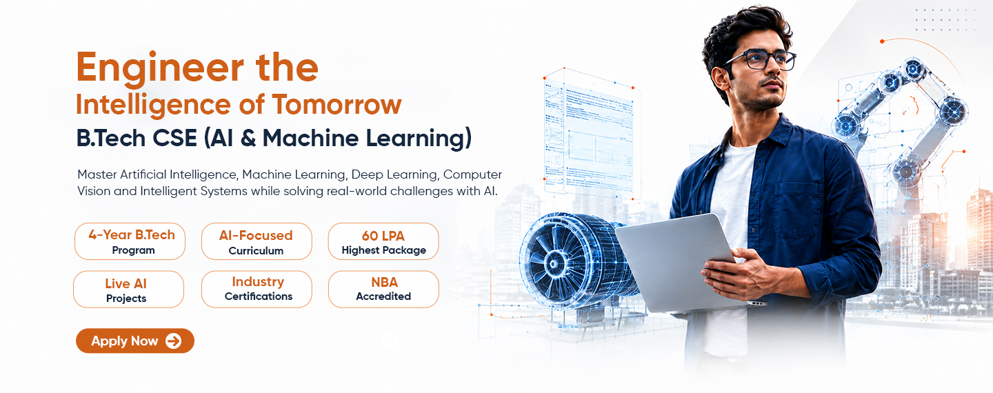 Build The Future With Computer science Study Computer Science Engineering at Tulas and gain expertise in software development, artificial intelligence, data science, cyber security and emerging technologies — through an AI-integrated curriculum.