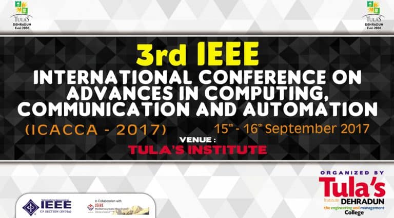Read more about the article IEEE International Conference on 15th-16th September 2017