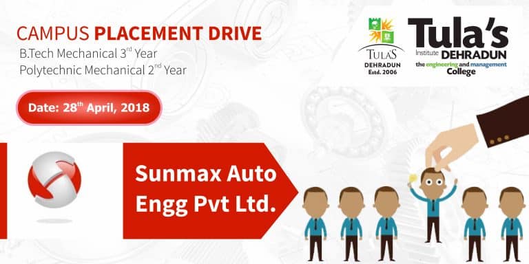 Read more about the article Campus Drive of Sunmax Auto Pvt Ltd